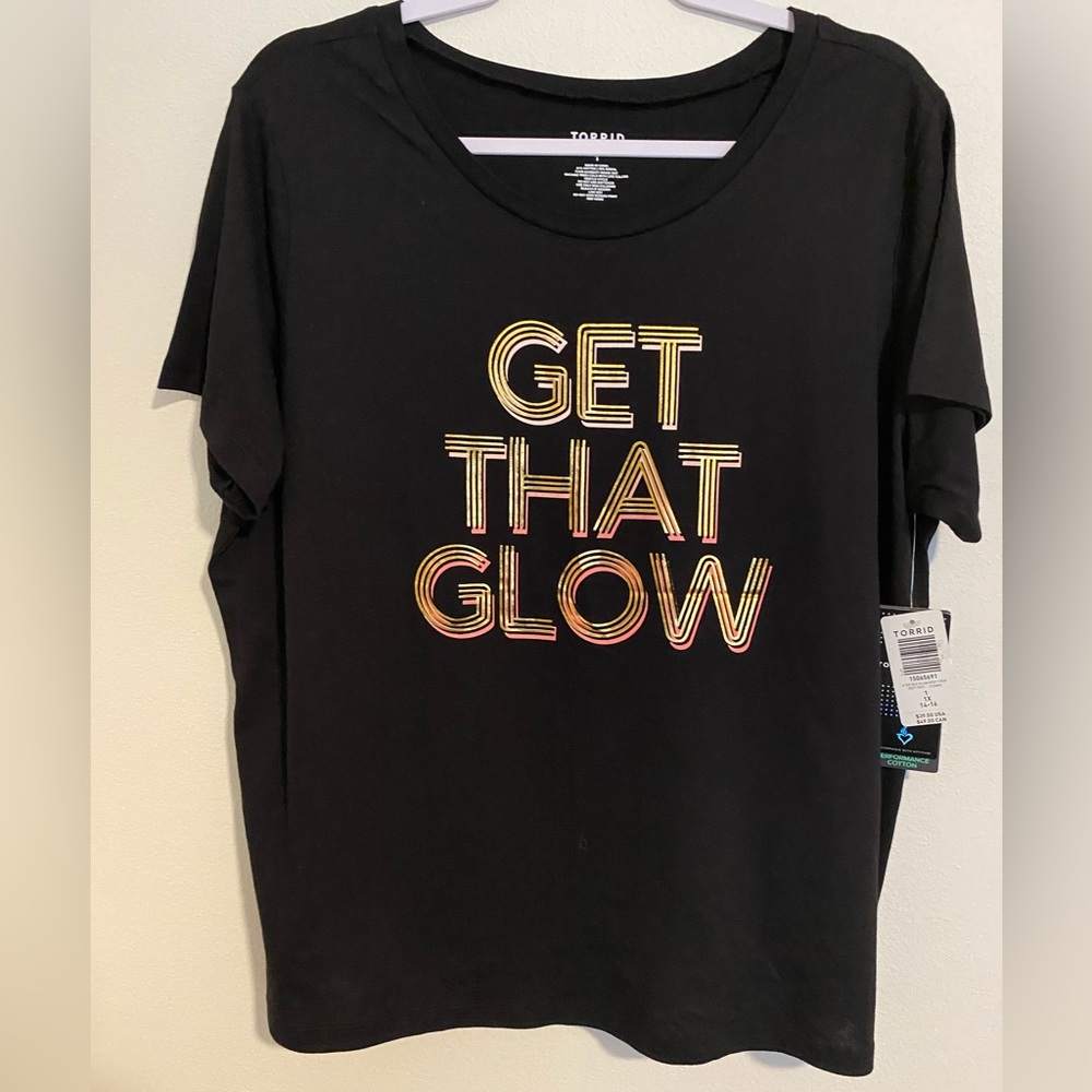 NWT Torrid Active Tee in Women’s Size 1 (14/16)